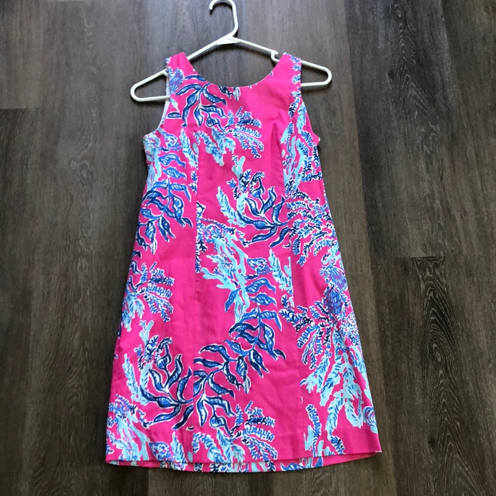 Lilly Pulitzer coral reef dress